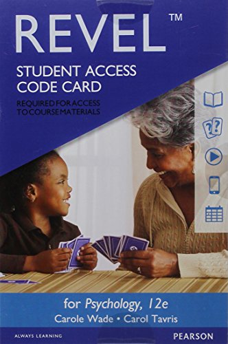 Beispielbild fr Revel for Psychology -- Access Card zum Verkauf von Textbooks_Source