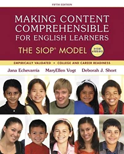Beispielbild fr Making Content Comprehensible for English Learners: The SIOP Model, with Enhanced Pearson eText -- Access Card Package (SIOP Series) zum Verkauf von HPB-Red