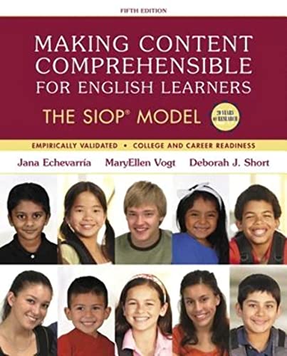 Imagen de archivo de Making Content Comprehensible for English Learners: The SIOP Model, with Enhanced Pearson eText -- Access Card Package (5th Edition) (SIOP Series) a la venta por SecondSale