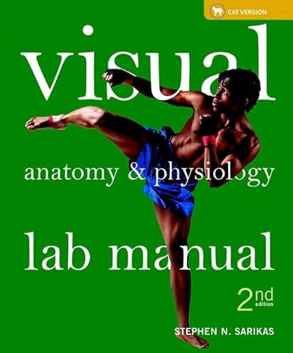 Imagen de archivo de Visual Anatomy & Physiology Lab Manual, Cat Version a la venta por HPB-Red
