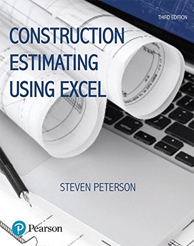 Imagen de archivo de Construction Estimating Using Excel (What's New in Trades & Technology) a la venta por HPB-Red