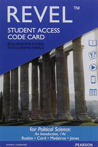 Beispielbild fr Revel for Political Science: An Introduction -- Access Card zum Verkauf von Textbooks_Source