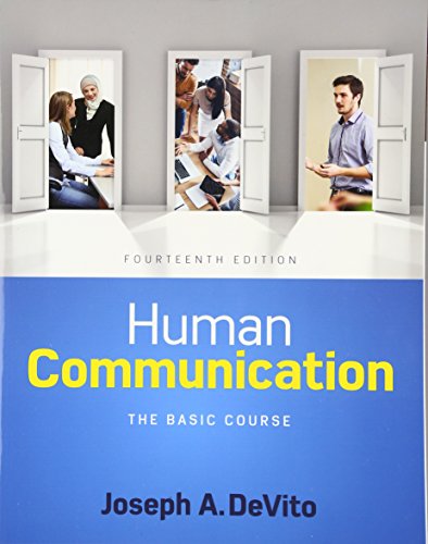 Stock image for Human Communication: The Basic Course (14th Edition) for sale by BooksRun