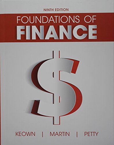 Beispielbild fr Foundations of Finance: The Logic and Practice of Financial Management zum Verkauf von Revaluation Books