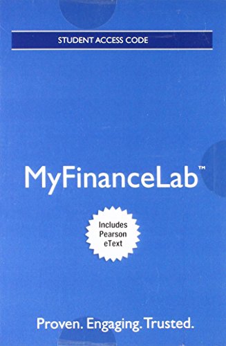 Imagen de archivo de MyFinanceLab with Pearson eText -- Access Card -- for Financial Management: Principles and Applications (NEW!!) a la venta por BookHolders