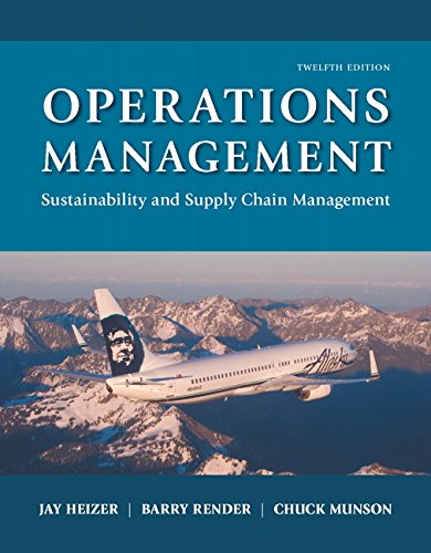9780134422404: Operations Management: Sustainability and Supply Chain Management
