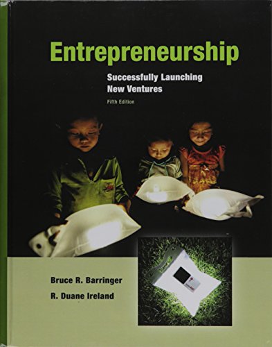 9780134422503: Entrepreneurship: Successfully Launching New Ventures