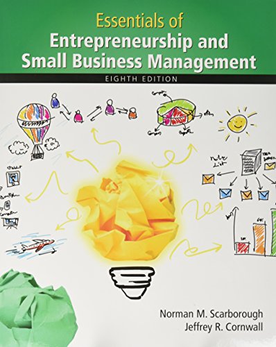 9780134422534: Essentials of Entrepreneurship and Small Business Management Plus MyLab Entrepreneurship with Pearson eText -- Access Card Package (8th Edition)