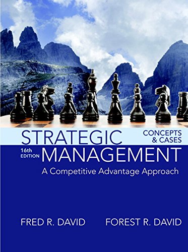 Imagen de archivo de Strategic Management: A Competitive Advantage Approach, Concepts and Cases Plus MyLab Management with Pearson eText -- Access Card Package (16th Edition) a la venta por GoldenWavesOfBooks