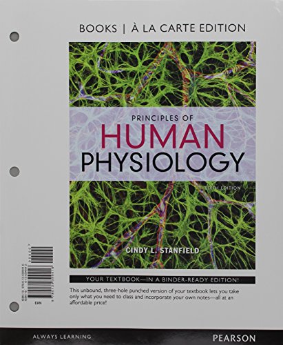 Stock image for Principles of Human Physiology, Books a la Carte Plus Mastering A&P with Pearson eText -- Access Card Package (6th Edition) for sale by Textbooks_Source