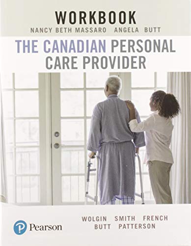 Stock image for Student Workbook for Canadian Personal Care Provider, The for sale by Jaros