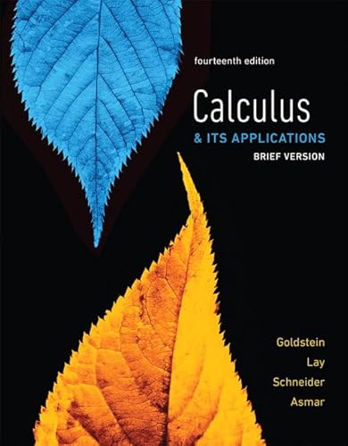 Stock image for Calculus & Its Applications, Brief; instructor book for sale by BooXX in Stock