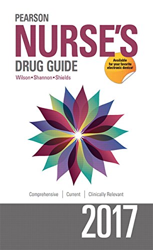 Beispielbild fr Pearson Nurse's Drug Guide 2017 zum Verkauf von Better World Books