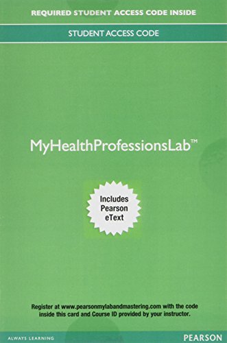 Stock image for Pearson's Comprehensive Medical Assisting Myhealthprofessionslab + Pearson Etext Access Card: Administrative and Clinical Competencies for sale by Revaluation Books