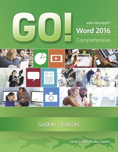 Beispielbild fr GO! with Microsoft Word 2016 Comprehensive zum Verkauf von Better World Books