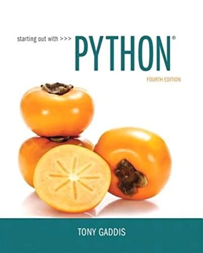 9780134444321: Starting Out with Python