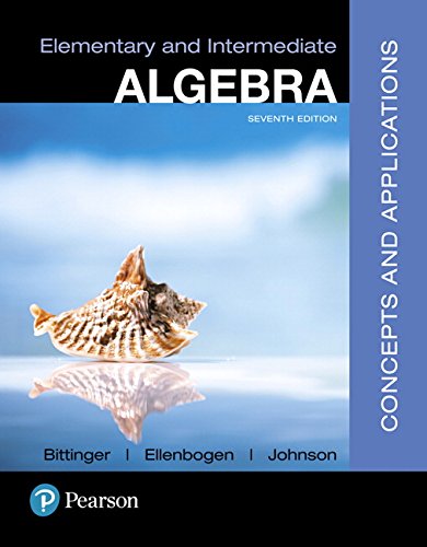9780134445816: Elementary and Intermediate Algebra: Concepts and Applications, Plus MyLab Math -- Access Card Package (7th Edition)