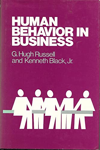 Beispielbild fr Human Behavior in Business zum Verkauf von Wonder Book