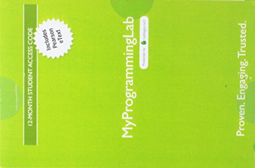Beispielbild fr Starting Out with Java: Early Objects -- MyLab Programming with Pearson eText (Myprogramminglab) zum Verkauf von Textbooks_Source