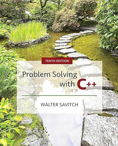 9780134448282: Problem Solving with C++