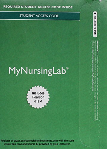 Beispielbild fr MyLab Nursing with Pearson eText -- Access Card -- for Pharmacology for Nurses: A Pathophysiologic Approach zum Verkauf von SecondSale