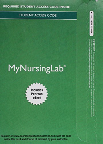 Stock image for MyLab Nursing with Pearson eText -- Access Card -- for Pharmacology for Nurses: A Pathophysiologic Approach for sale by SecondSale