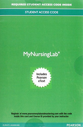 Beispielbild fr Mylab Nursing with Pearson Etext -- Access Card -- For Maternal & Child Nursing Care zum Verkauf von Campus Bookstore