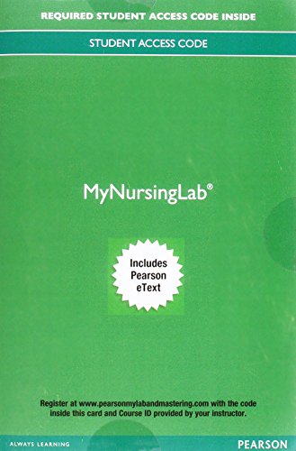 Imagen de archivo de Mylab Nursing with Pearson Etext -- Access Card -- For Maternal & Child Nursing Care a la venta por Campus Bookstore