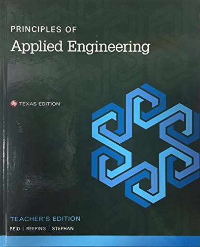 Imagen de archivo de Teacher's Wraparound Edition for Principles of Applied Engineering -- Texas a la venta por HPB-Red