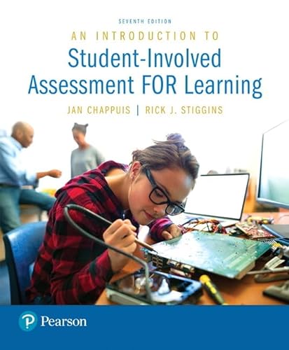 Beispielbild fr An Introduction to Student-Involved Assessment FOR Learning (7th Edition) zum Verkauf von SecondSale