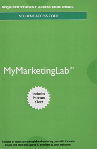 9780134450636: My Marketing Lab