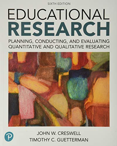 Stock image for Educational Research: Planning, Conducting, and Evaluating Quantitative and Qualitative Research plus MyLab Education with Enhanced Pearson eText -- . New in Ed Psych / Tests & Measurements) for sale by SecondSale