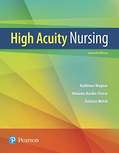 Imagen de archivo de High-Acuity Nursing a la venta por Seattle Goodwill