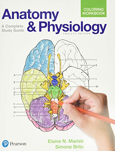 9780134459363: Anatomy and Physiology Coloring Workbook: A Complete Study Guide