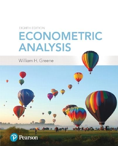 9780134461366: Econometric Analysis