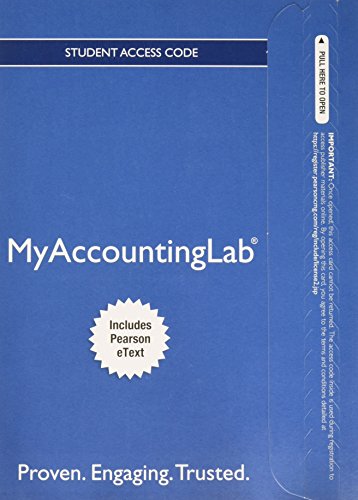 Beispielbild fr Horngren's Financial & Managerial Accounting: The Financial Chapters -- MyLab Accounting with Pearson eText zum Verkauf von Textbooks_Source