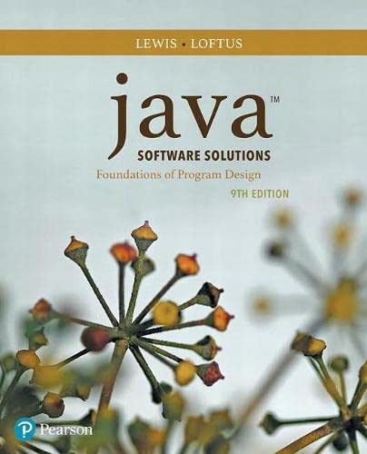 Imagen de archivo de Java Software Solutions a la venta por Book Deals