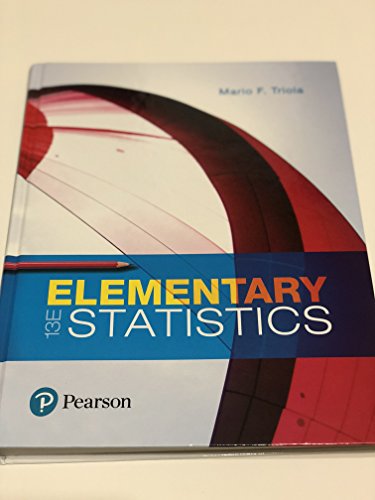 9780134462455: Elementary Statistics