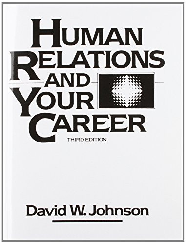 Beispielbild fr Human Relations and Your Career zum Verkauf von Better World Books