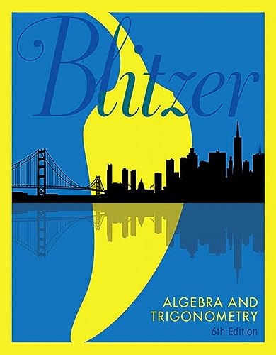 9780134463216: Algebra and Trigonometry