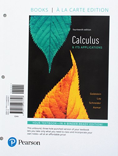 Beispielbild fr Calculus & Its Applications zum Verkauf von One Planet Books