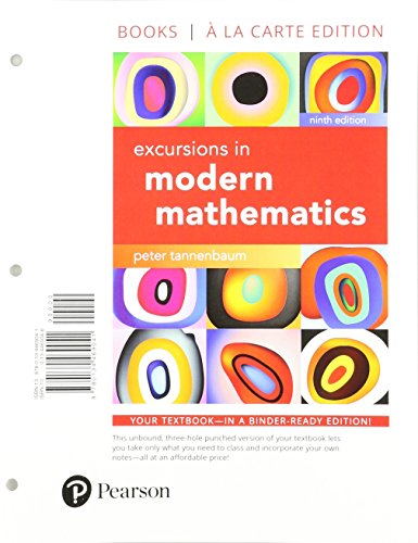 Stock image for Excursions in Modern Mathematics, Books a la carte edition for sale by HPB-Red