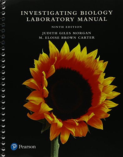 Stock image for Investigating Biology Laboratory Manual (9th Edition) for sale by SecondSale