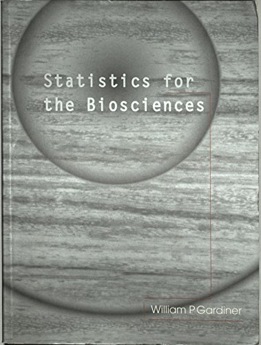 Beispielbild fr Statistics for the Biosciences: Data Analysis Using Minitab Software zum Verkauf von WorldofBooks