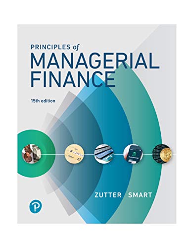 Beispielbild fr Principles of Managerial Finance (What's New in Finance) zum Verkauf von HPB-Red