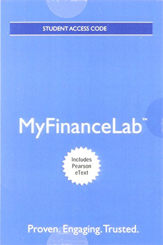 Stock image for MyFinanceLab with Pearson eText -- Access Card -- for Fundamentals of Corporate Finance for sale by BookHolders