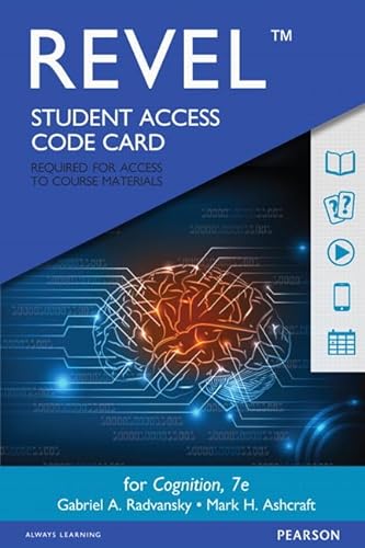 Stock image for Cognition -- Revel Access Code for sale by Textbooks_Source