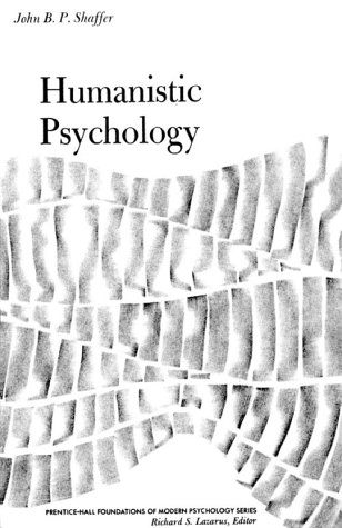 Stock image for Humanistic Psychology for sale by Reliant Bookstore