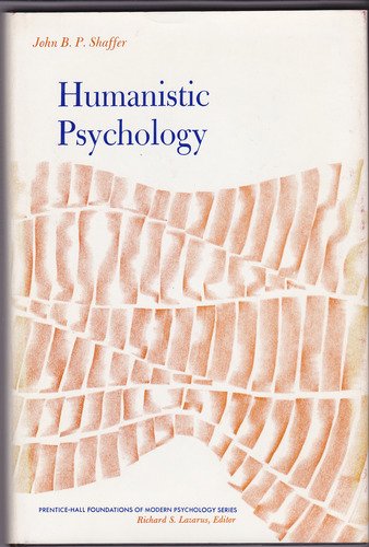 Stock image for Humanistic psychology (Foundations of modern psychology series) for sale by Wonder Book