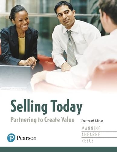 Stock image for Selling Today: Partnering to Create Value for sale by BombBooks